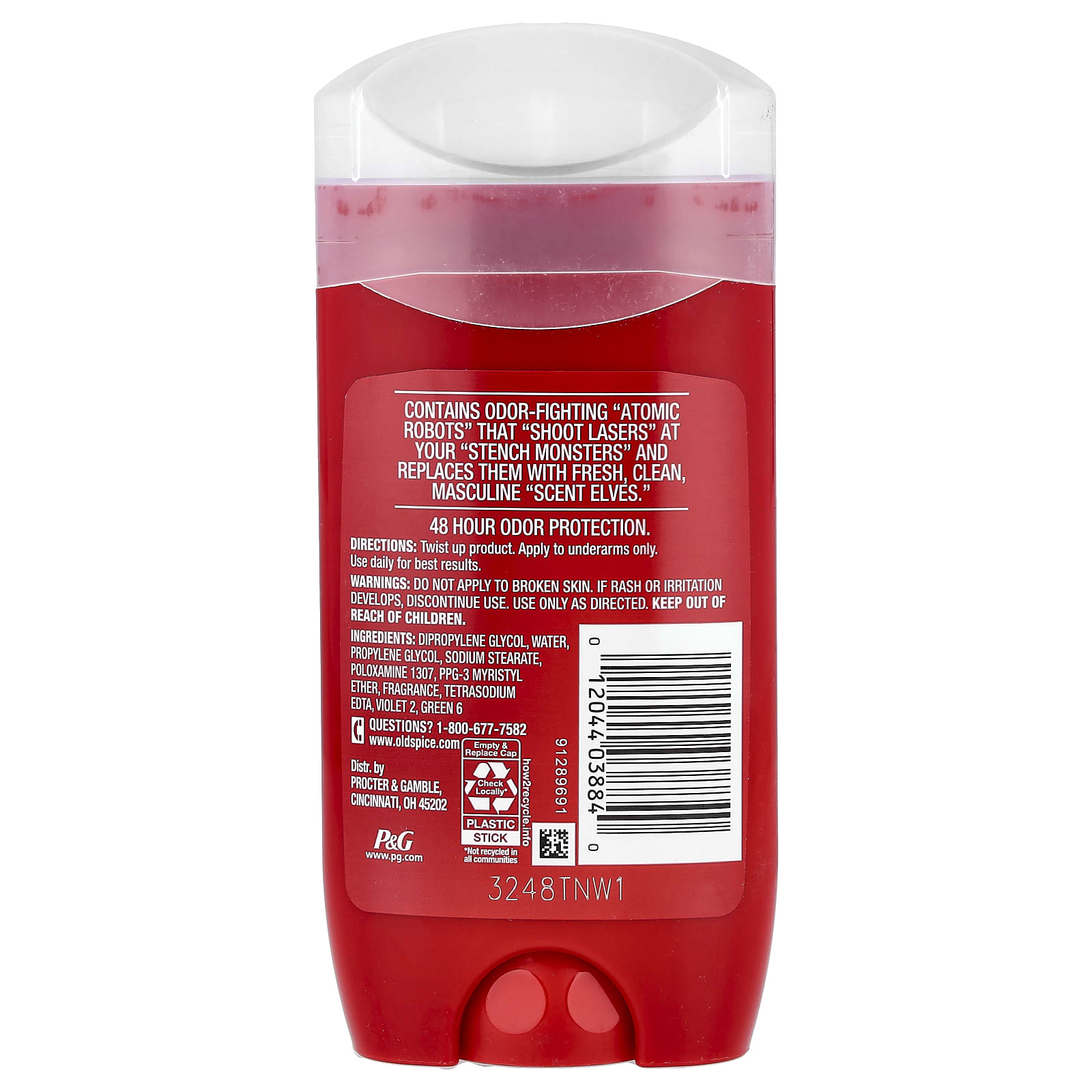 Дезодорант Old Spice High Endurance®, оттенок Fresh, 85 г — фото 2