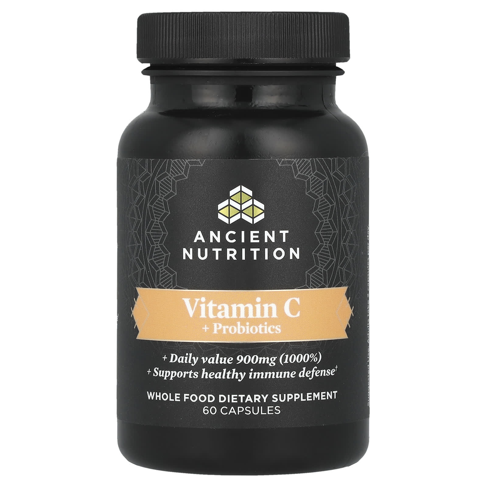 Пробиотик Ancient Nutrition Vitamin C, 60 капсул