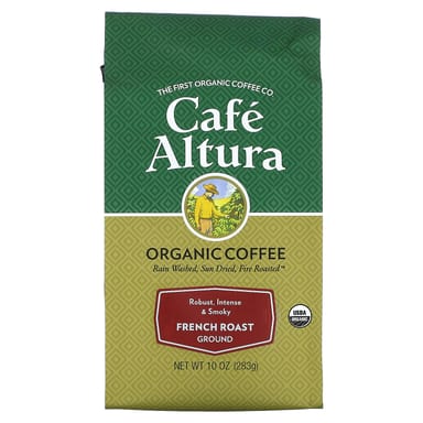 Кофе Cafe Altura Organic French Roast, оттенок Ground, 283 г