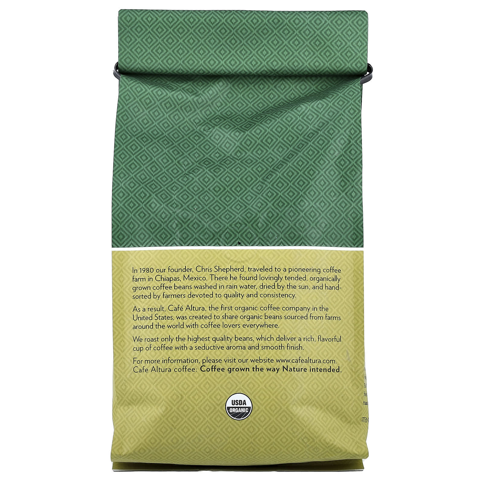 Кофе Cafe Altura Organic Viennese Blend Whole Bean Dark Roast, 567 г — фото 2