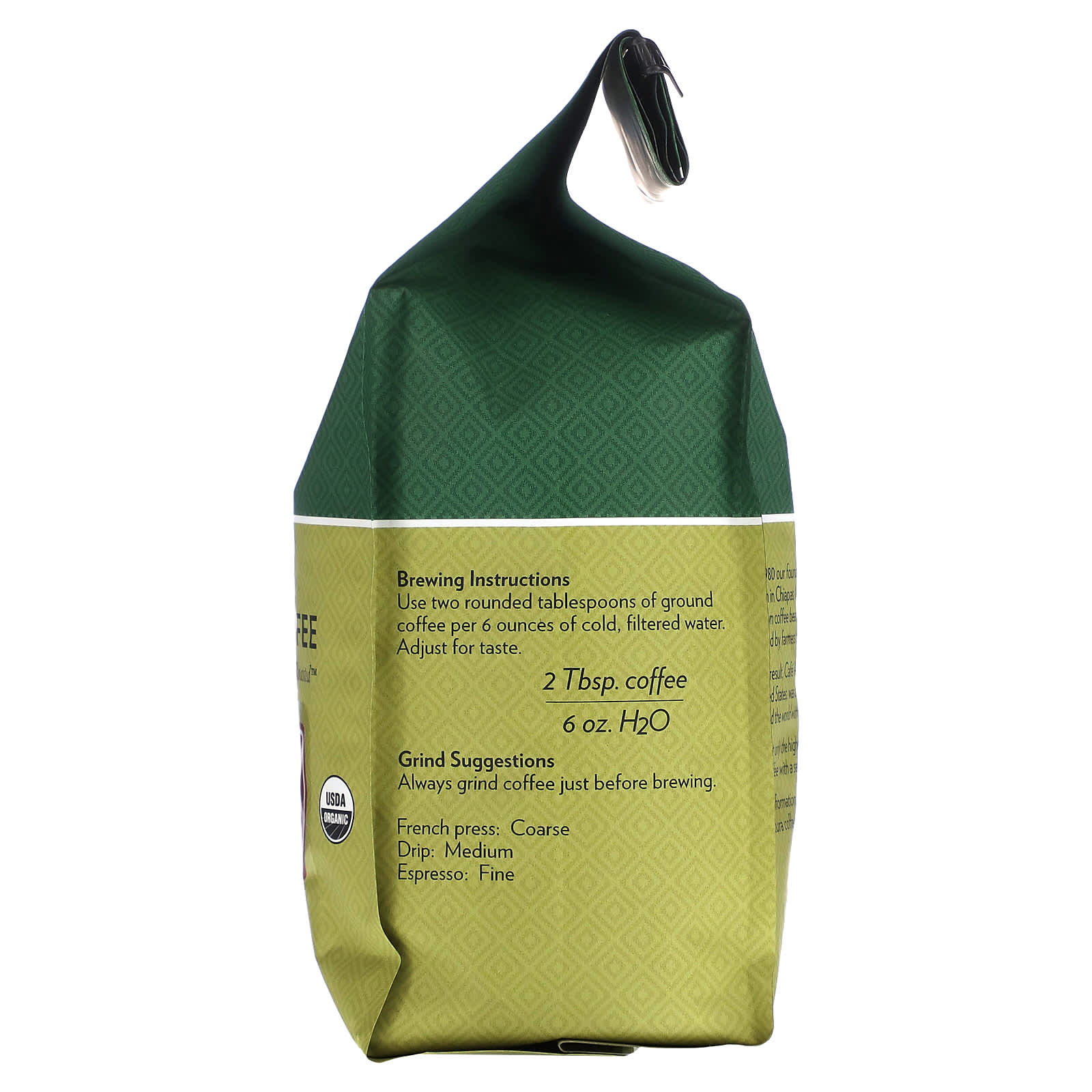 Кофе Cafe Altura Organic Italian Style Whole Bean French Roast, 567 г — фото 2