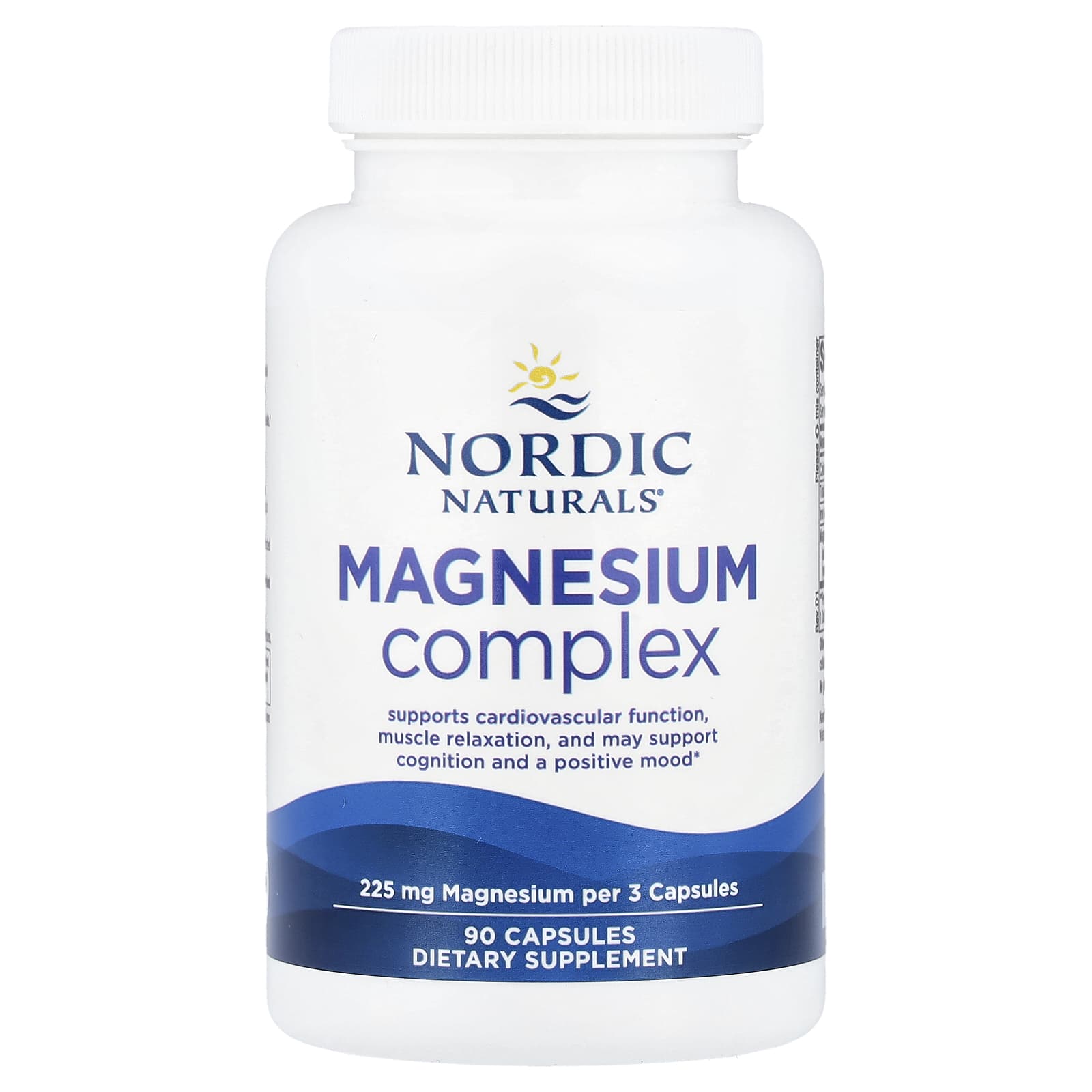 Магний Nordic Naturals Complex, 90 капсул