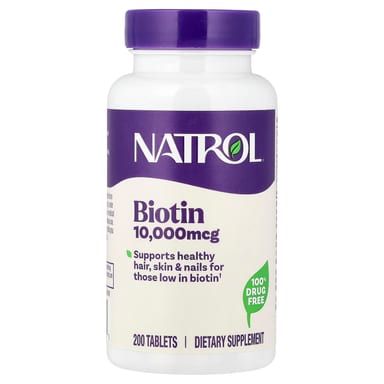 Биотин Natrol, 200 таблеток