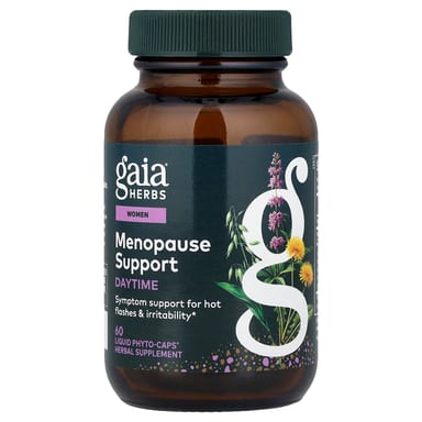 Комплекс при менопаузе Gaia Herbs Women Daytime, оттенок 60 Liquid Phyto-Caps®, жидкая форма