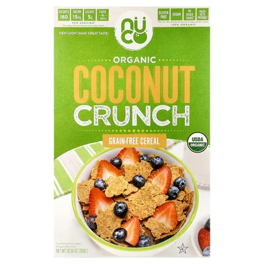 Фото товара: Хлопья NUCO Grain-Free, Organic Coconut Crunch, 300 г