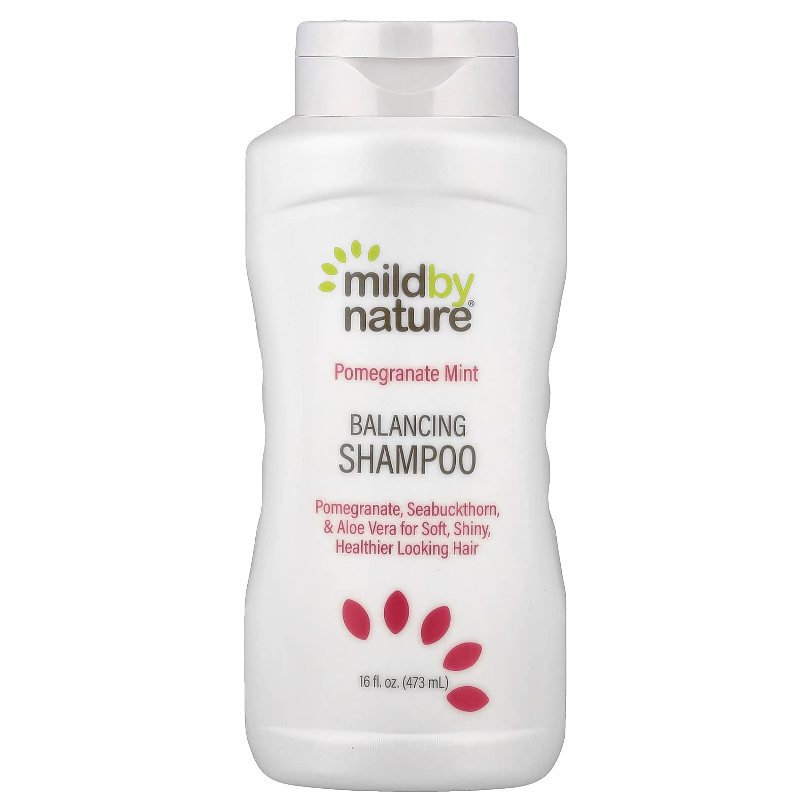 Шампунь Mild By Nature, вкус Pomegranate Mint Balancing Shampoo, 473 мл — фото 3