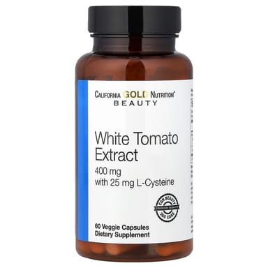 Экстракт белого томата California Gold Nutrition, 60 вегетарианских капсул