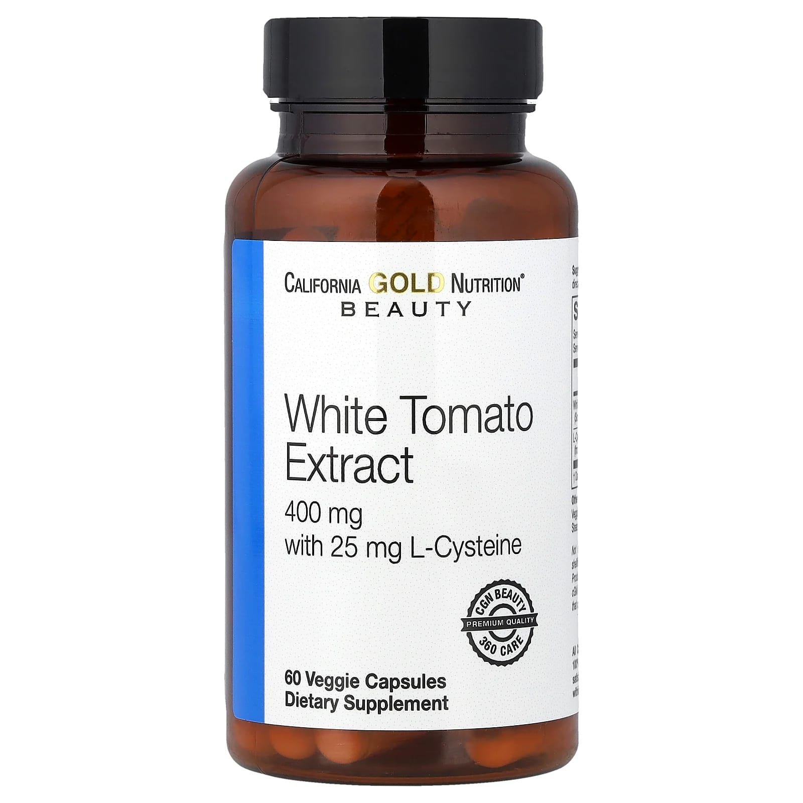 Экстракт белого томата California Gold Nutrition, 60 вегетарианских капсул — фото 4