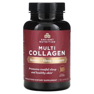 Коллаген Ancient Nutrition Multi Beauty Sleep Support, 90 капсул