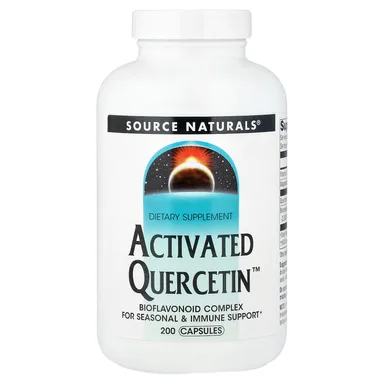 Фото товара: Кверцетин Source Naturals Activated™, 200 капсул