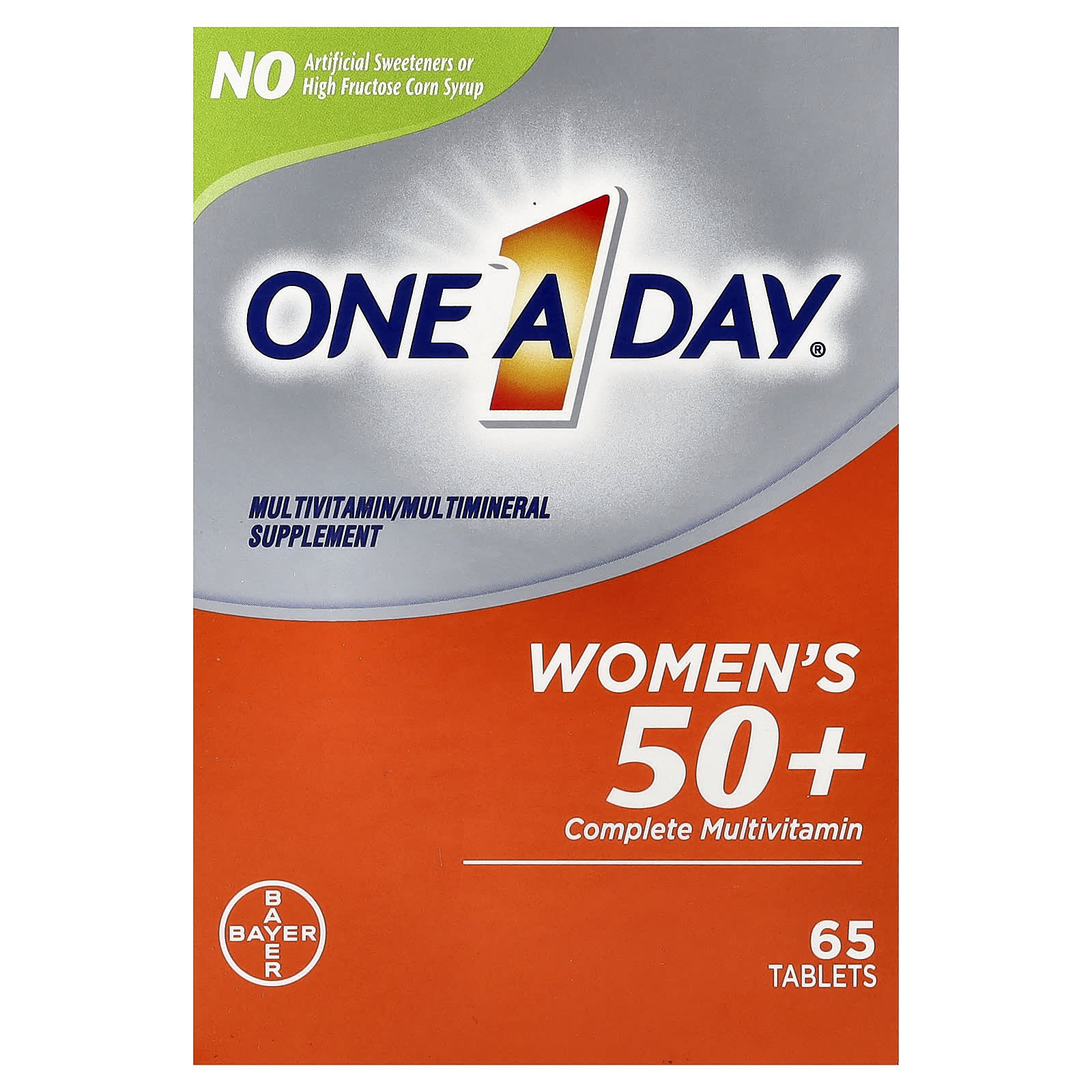 Мультивитамины One-A-Day Women's 50+ Complete, 65 таблеток — фото 2