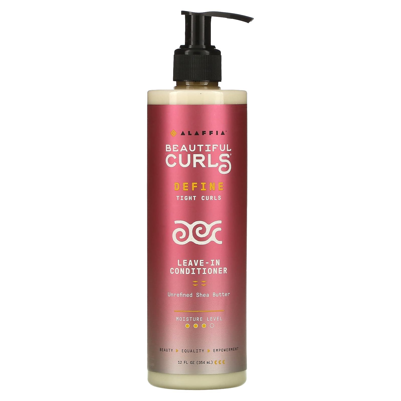 Несмываемый кондиционер Alaffia Beautiful Curls Tight Curls Unrefined Shea Butter, 354 мл — фото 2