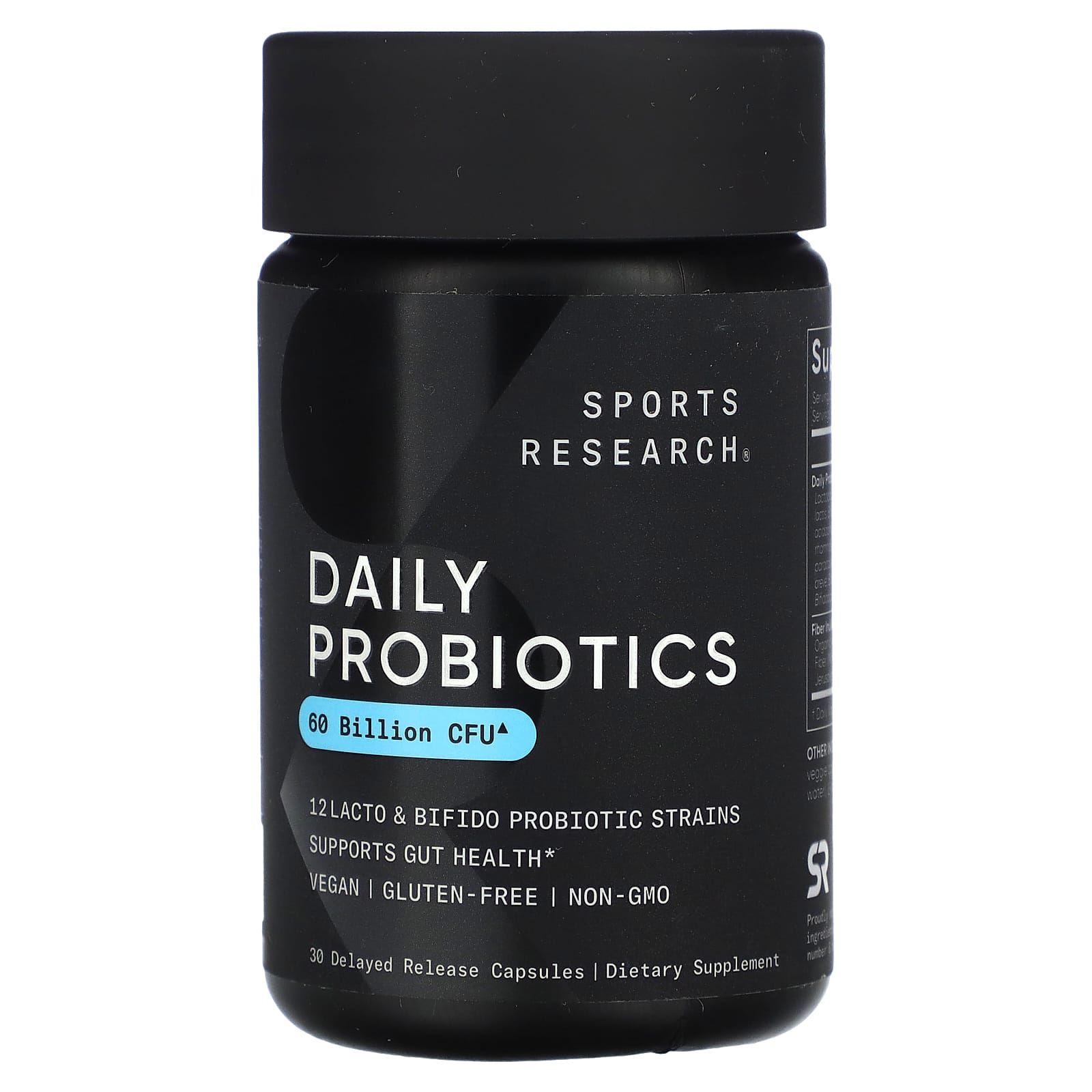 Пробиотик Sports Research Daily 30 Delayed Release Capsules, 60 млрд КОЕ, капсулы