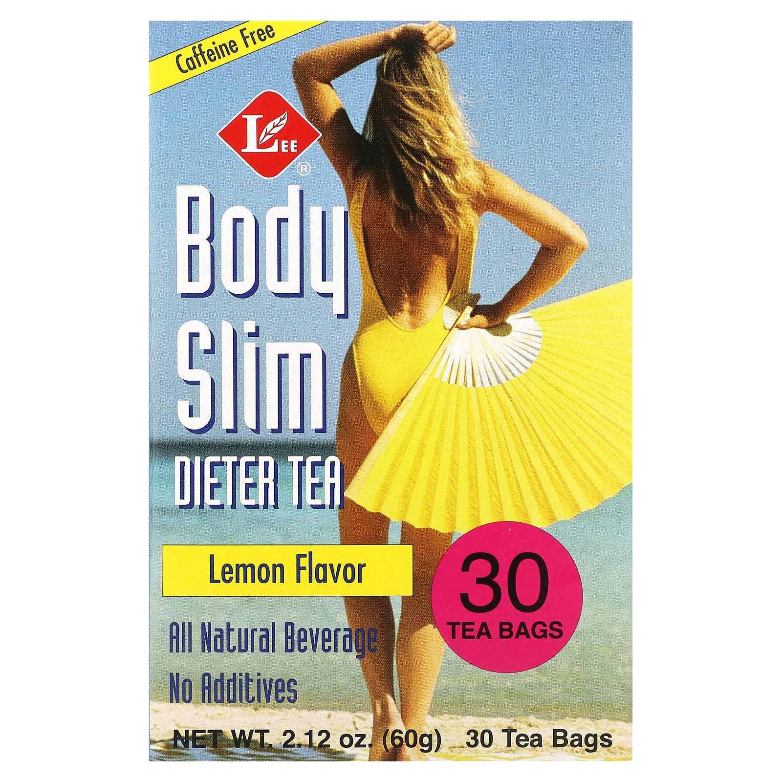Чайные пакетики Uncle Lee's Tea Body Slim Dieter Tea 30, без кофеина, вкус Lemon, 60 г — фото 2