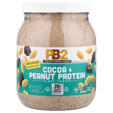 Протеин PB2 Foods Performance Cocoa & Peanut, 907 г