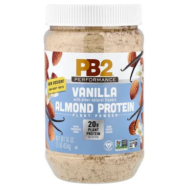 Фото товара: Протеин PB2 Foods Performance Almond, вкус «ваниль», 454 г