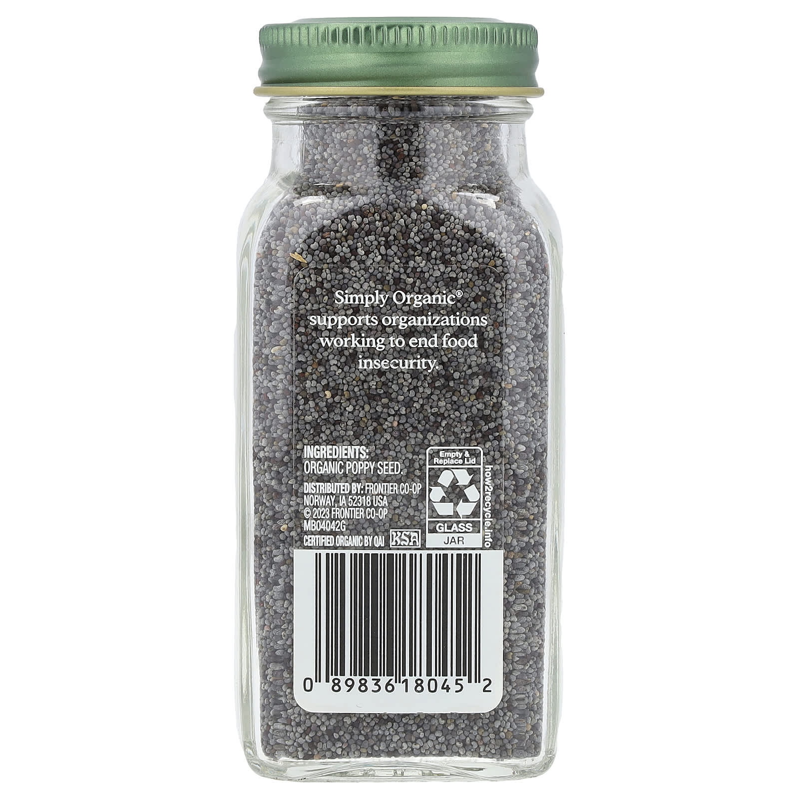 Семена мака Simply Organic, 96 г — фото 2