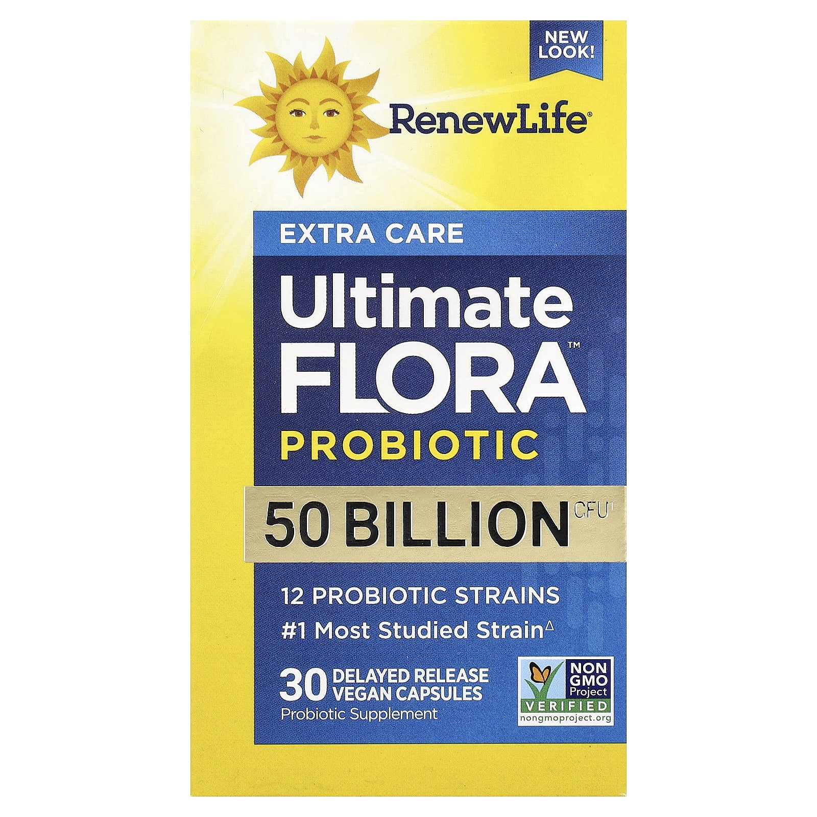 Пробиотик Renew Life Ultimate Flora™ 30 Delayed Release, 50 млрд КОЕ, капсулы — фото 2