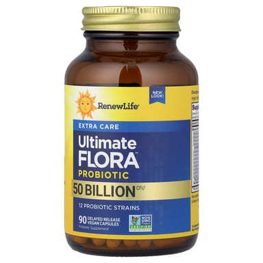 Пробиотик Renew Life Ultimate Flora™ Extra Care 90 Delayed Release, капсулы