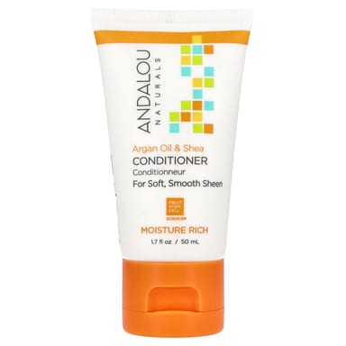 Кондиционер Andalou Naturals Argan Oil & Shea, 50 мл, масло