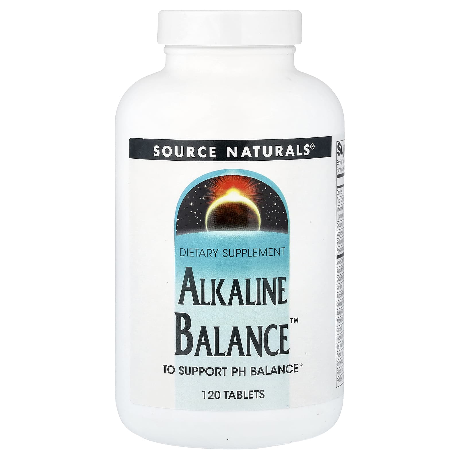 Комплекс Alkaline Balance Source Naturals™, 120 таблеток