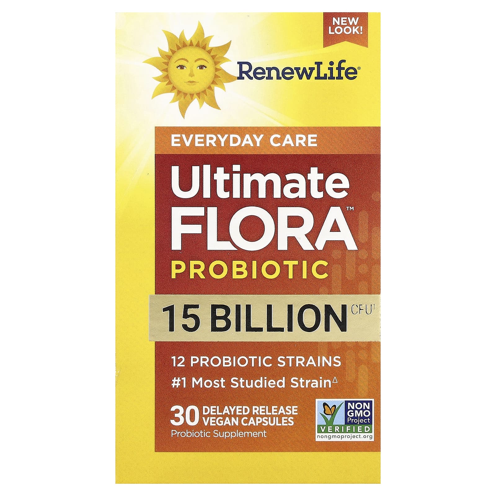 Пробиотик Renew Life Ultimate Flora™ 30 Delayed Release, 15 млрд КОЕ, капсулы — фото 2