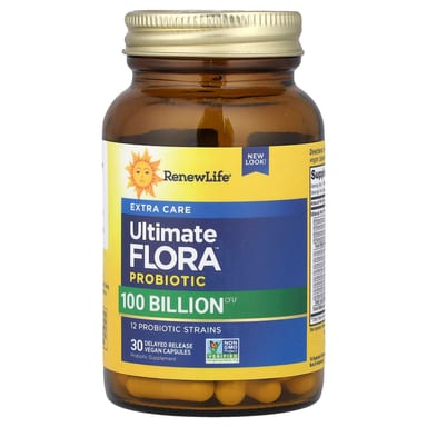 Пробиотик Renew Life Ultimate Care Digestive, 100 млрд КОЕ, 30 растительных капсул
