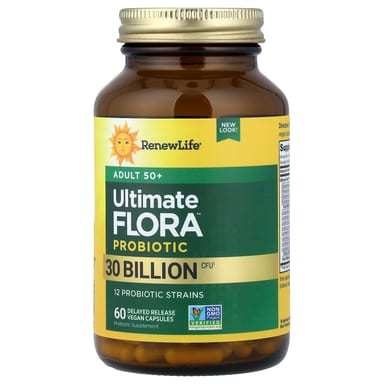 Пробиотик Renew Life Ultimate Flora™ Adult 50+, 60 растительных капсул