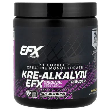 Фото товара: Порошок EFX Sports Kre-Alkalyn EFX, вкус «манго», 220 г