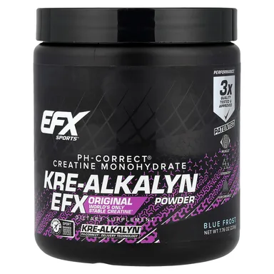 Фото товара: Порошок EFX Sports Kre-Alkalyn EFX Blue Frost, 220 г