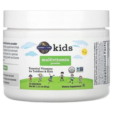 Детские мультивитамины Garden of Life Powder, 60 г, порошок