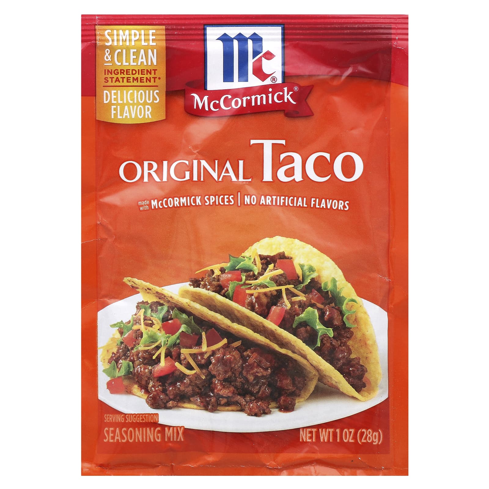 Приправа McCormick Original Taco Mix, 28 г