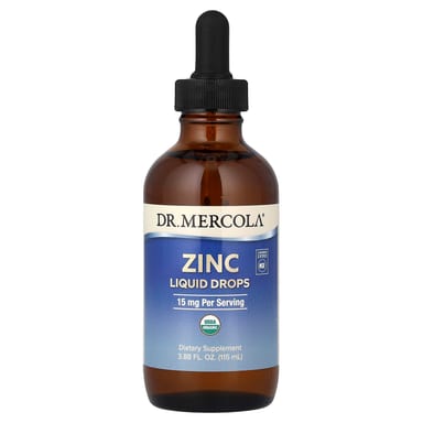 Цинк Dr. Mercola Liquid Drops, 115 мл, жидкая форма