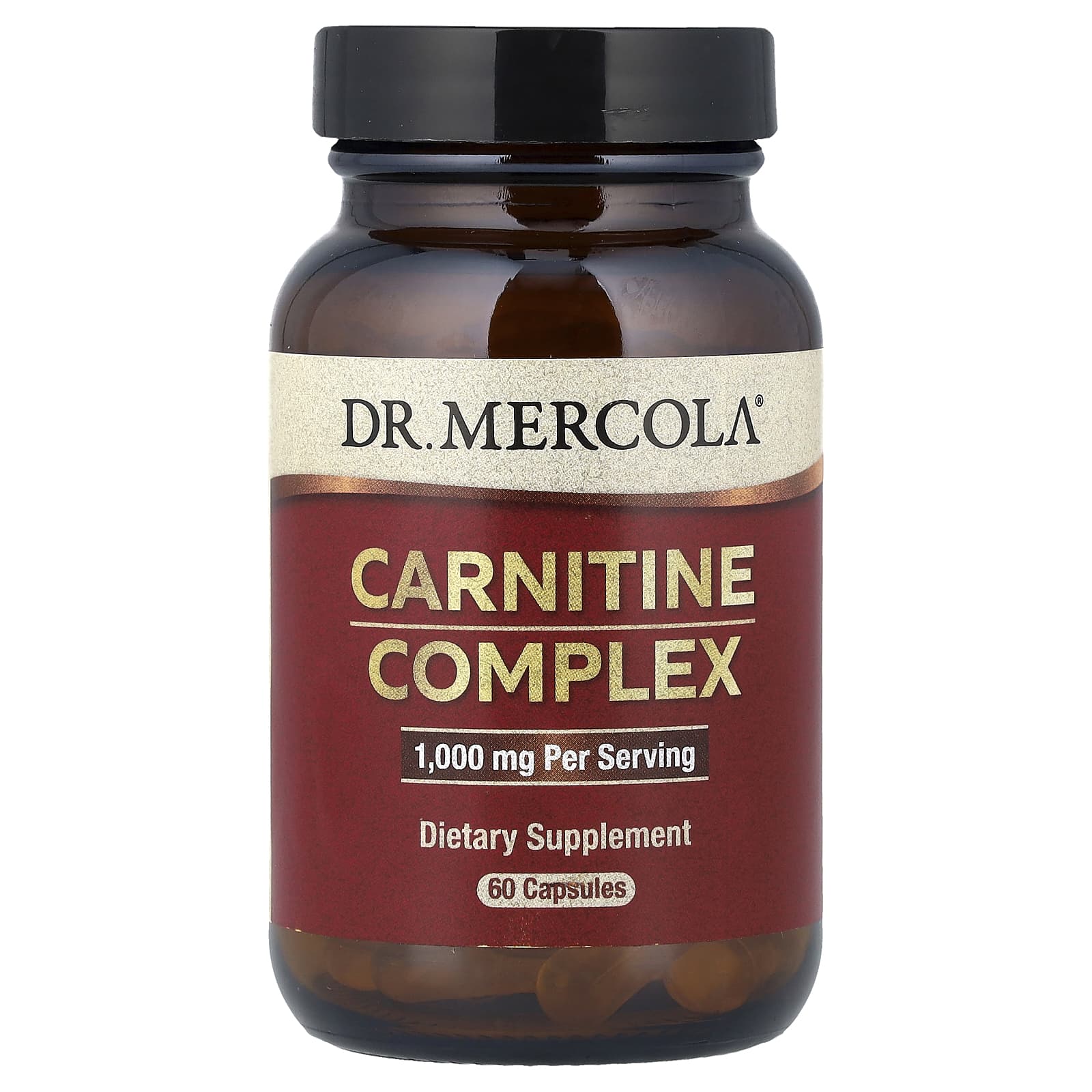 Комплекс Dr. Mercola Carnitine, 60 капсул