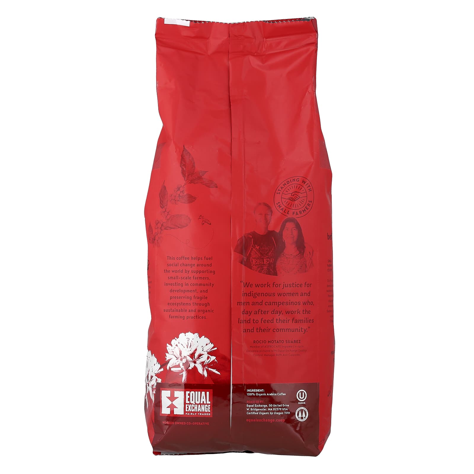 Кофе Equal Exchange Organic Breakfast Blend Medium & French Roasts, 907 г — фото 2