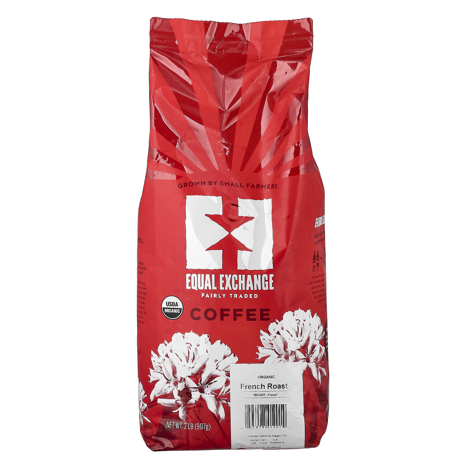 Кофе Equal Exchange Organic Whole Bean French Roast, 907 г