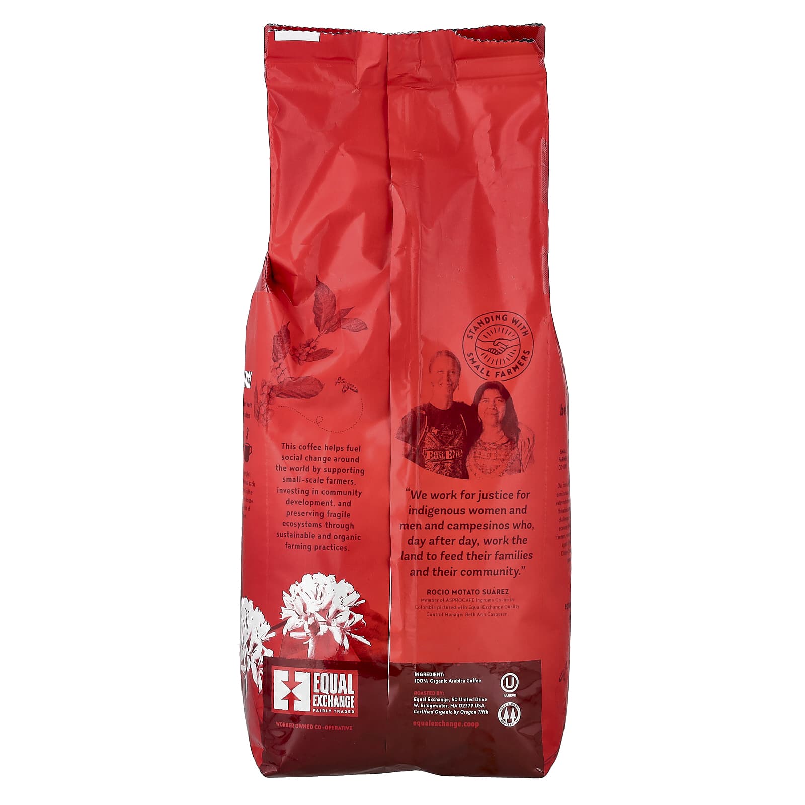 Кофе Equal Exchange Organic Whole Bean French Roast, 907 г — фото 2