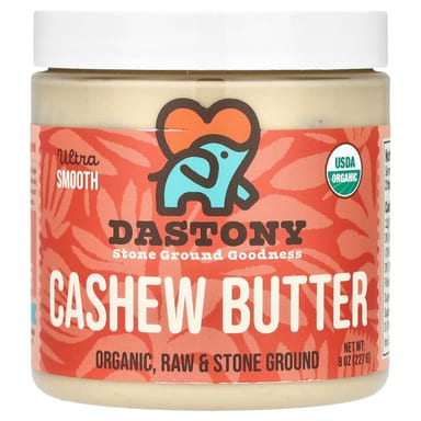 Паста из кешью Dastony Organic Ultra Smooth, 227 г