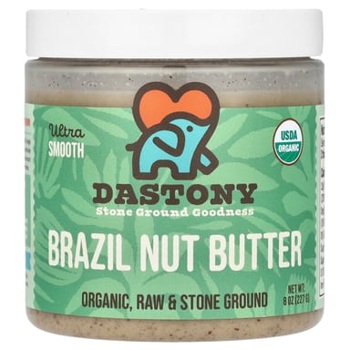 Ореховая паста Dastony Organic Brazil Ultra Smooth, 227 г