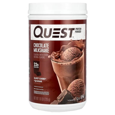 Протеиновый порошок Quest Nutrition, вкус Chocolate Milkshake, 726 г, 1.