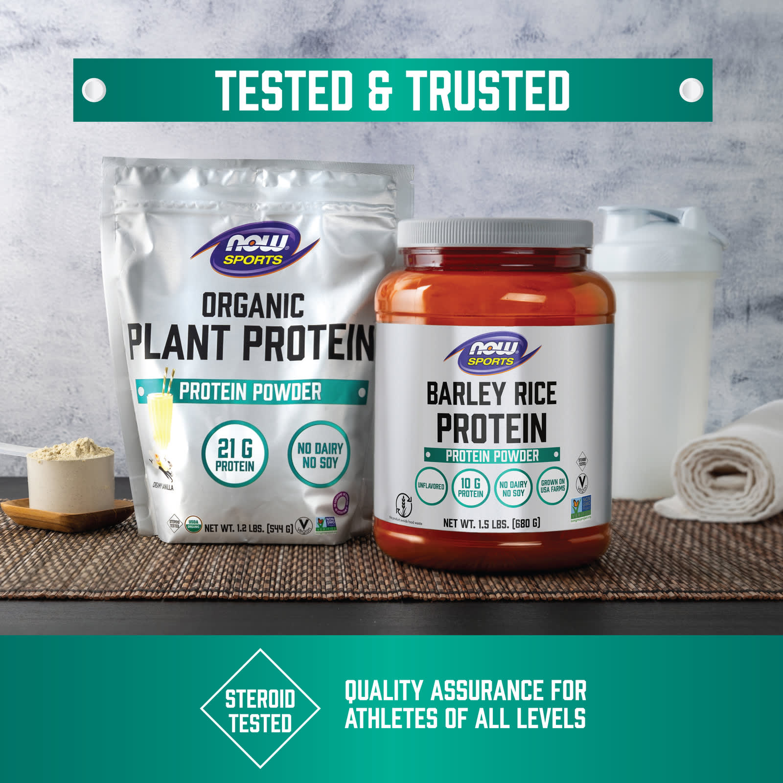 Протеиновый порошок NOW Foods Sports Organic Pumpkin Seed, без вкуса, 454 г — фото 5