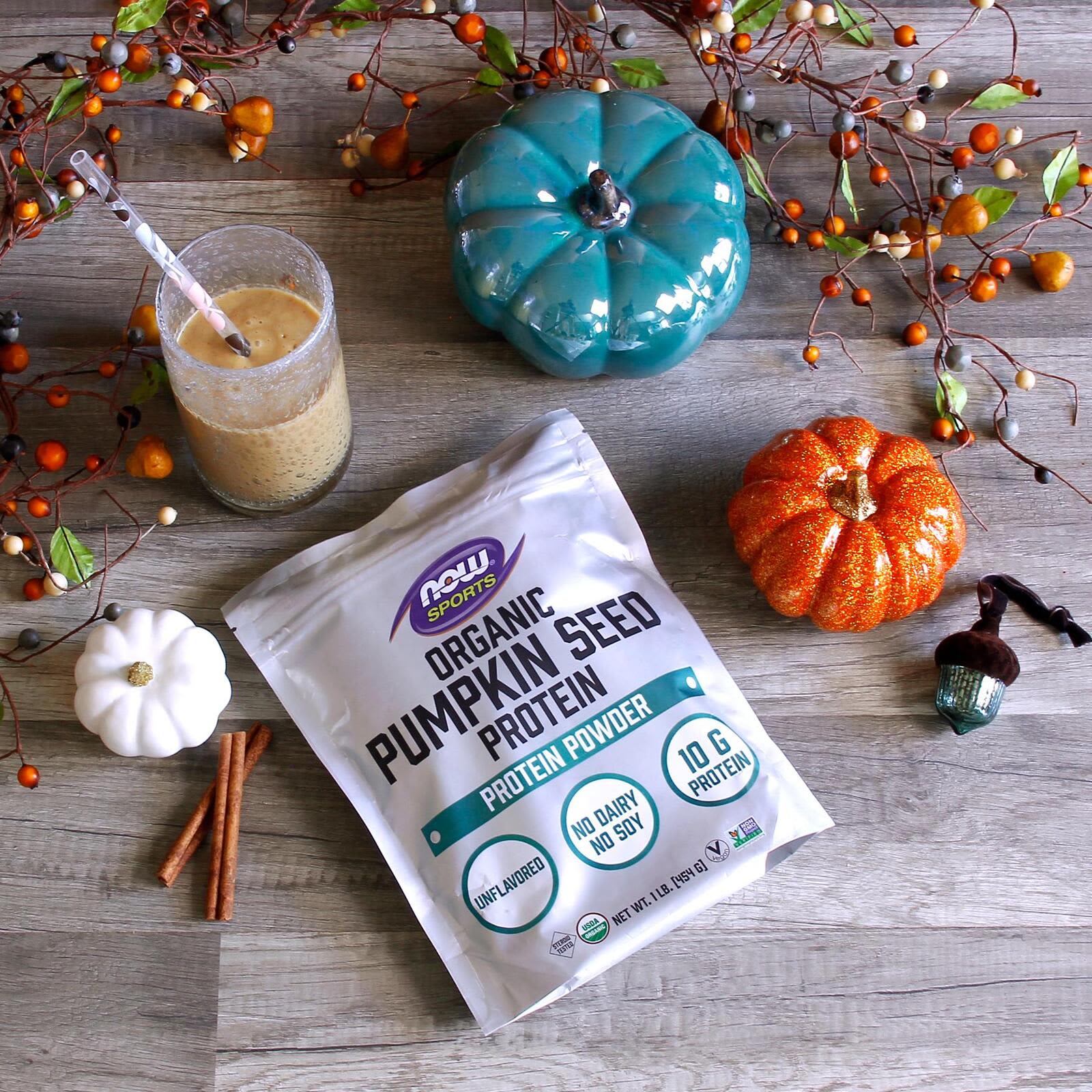 Протеиновый порошок NOW Foods Sports Organic Pumpkin Seed, без вкуса, 454 г — фото 8