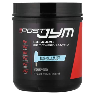 BCAA  JYM Supplement Science, 1.4 фунта (630 г)