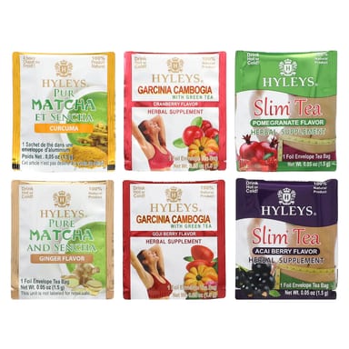 Чайные пакетики Hyleys Tea 14 Days Weight Loss Kit 42 Foil Envelope, 63 г