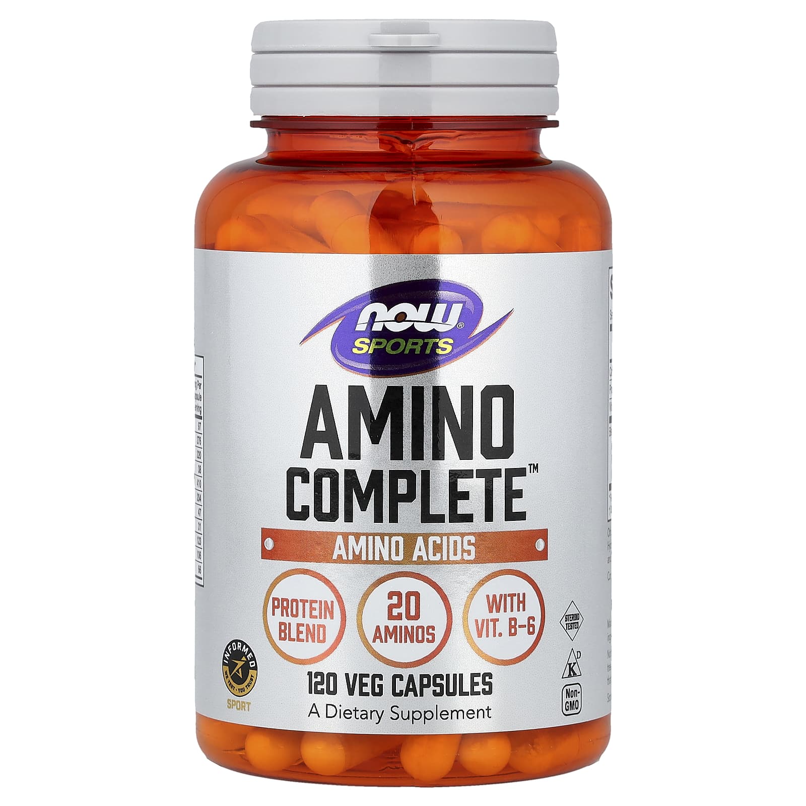 Аминокислотный комплекс NOW Foods Amino Complete™, 120 растительных капсул