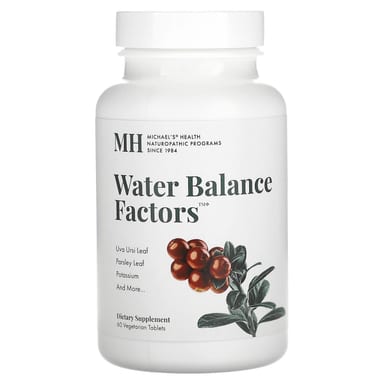 Факторы водного баланса Michael's Health, 60 вегетарианских таблеток