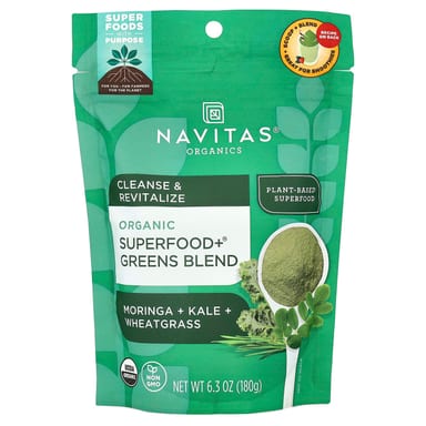 Зеленый комплекс Navitas Organics Organic Superfood+®, 180 г