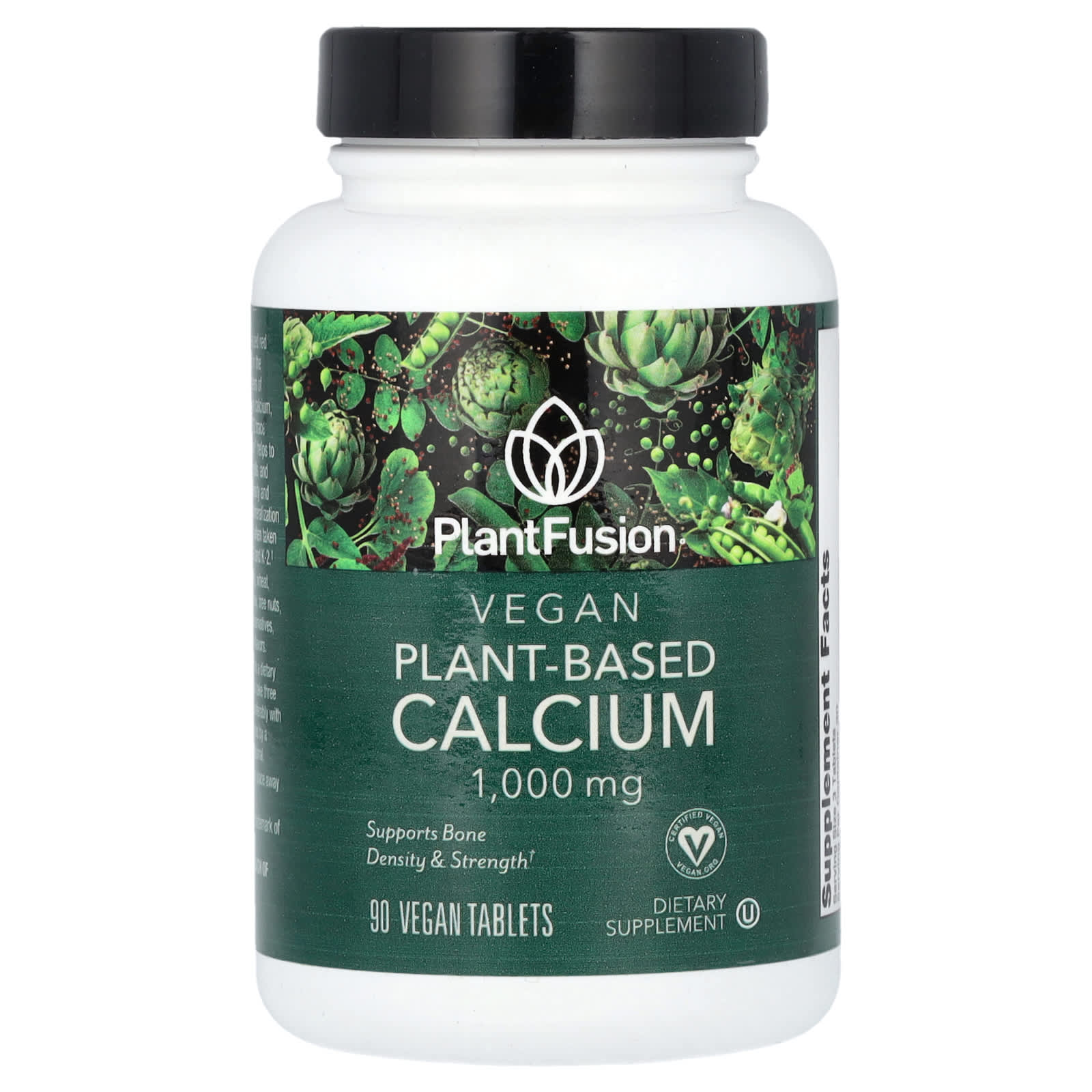 Кальций PlantFusion Vegan Planet-Based, 333 мг, 90 таблеток