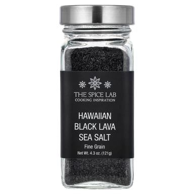 Морская соль The Spice Lab Hawaiian Black Lava Fine Grain, 121 г