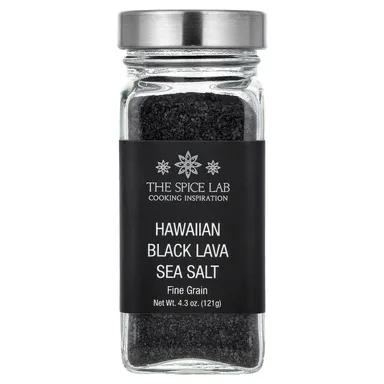Фото товара: Морская соль The Spice Lab Hawaiian Black Lava Fine Grain, 121 г